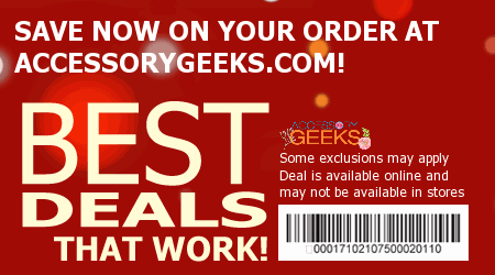 AccessoryGeeks.com Coupon Code