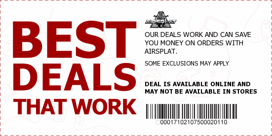 AirSplat Coupons