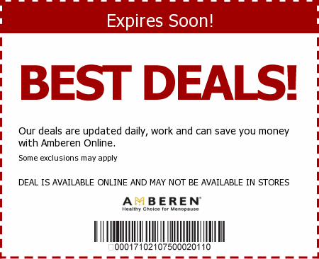 Amberen Promo Code