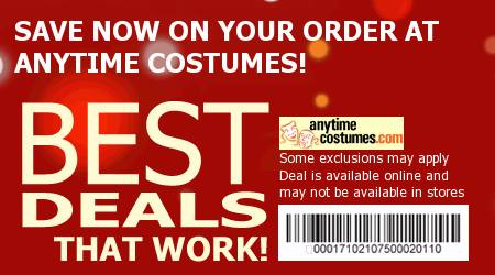 Anytime Costumes Coupon Code