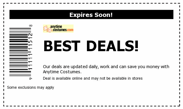 Anytime Costumes Deals