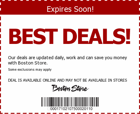 Boston Store Promo Code