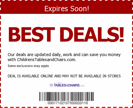 ChildrensTablesandChairs.com Promo Code