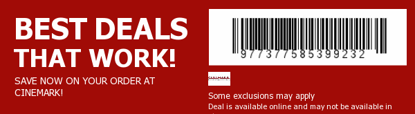 Cinemark Coupon