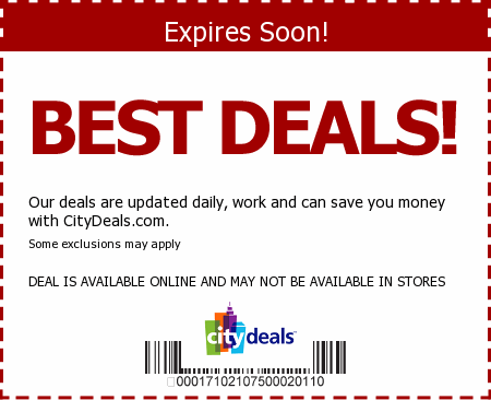 City Deals Promo Code