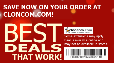 ClonCom.com Coupon Code