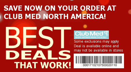 Club Med Coupon Code