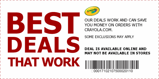 Crayola Coupons