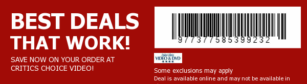 Critics Choice Video Coupon
