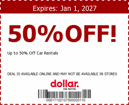Dollar Rent-a-Car Promo Code