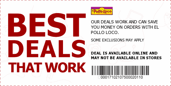 El Pollo Loco Coupons