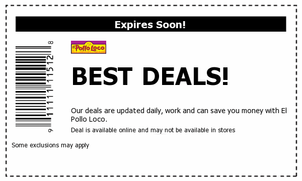 El Pollo Loco Deals
