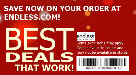 Endless Coupon Code