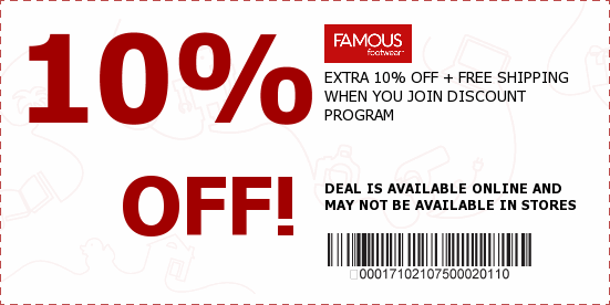 Famous Footwear Coupons