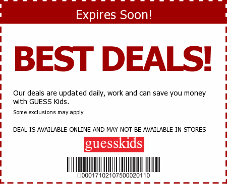 GUESS Kids Promo Code