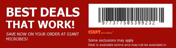 Giant Microbes Coupon