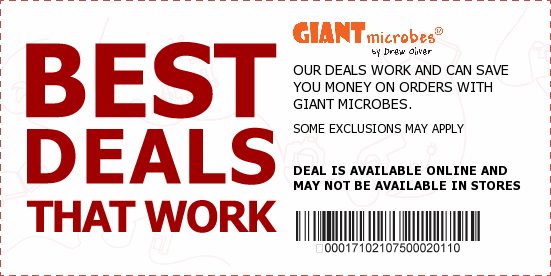 Giant Microbes Coupons