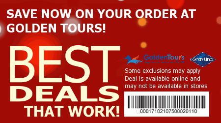 Golden Tours Coupon Code