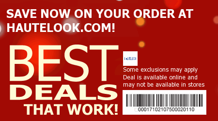 HauteLook Coupon Code