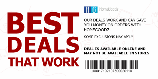 Home Goodz Coupons