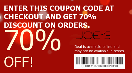 Joe's Jeans Coupon Code