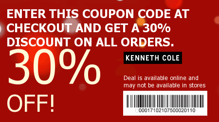 Kenneth Cole Coupon Code