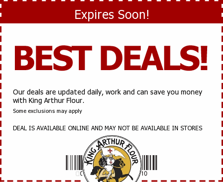 King Arthur Flour Promo Code
