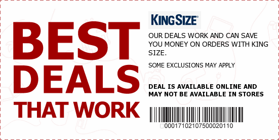 King Size Direct Coupons