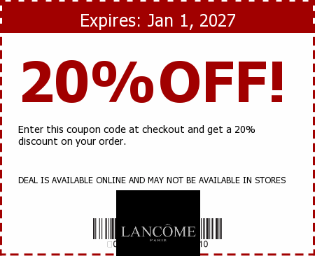 Lancome Promo Code