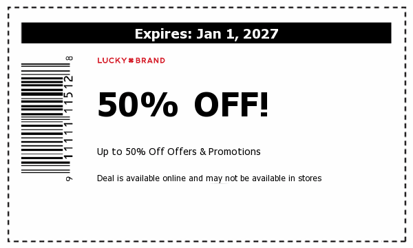 Lucky Brand Deals