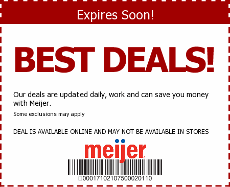 Meijer Promo Code