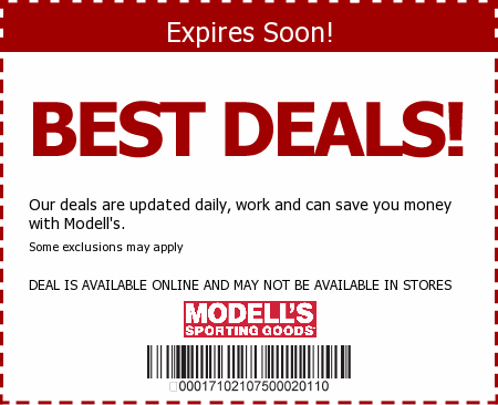 Modells Promo Code