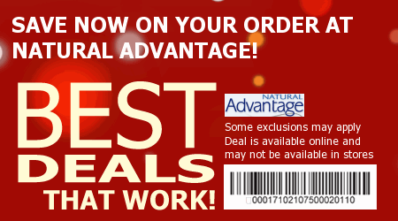 Natural Advantage Coupon Code
