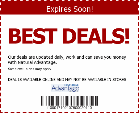 Natural Advantage Promo Code