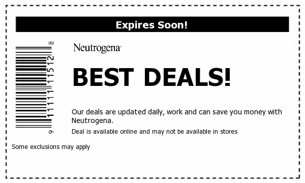 Neutrogena Deals