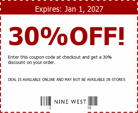 Nine West Promo Code