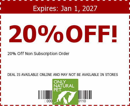 Only Natural Pet Store Promo Code