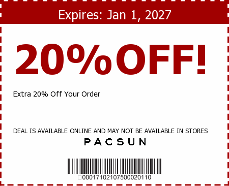 Pacsun Promo Code