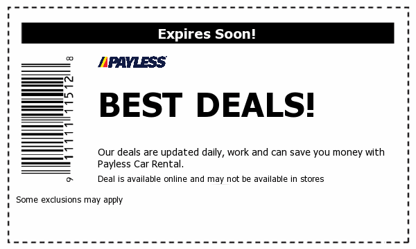 Payless Car Rental Deals