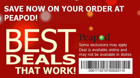 Peapod Coupon Code