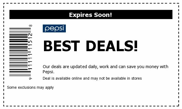 Pepsi Deals