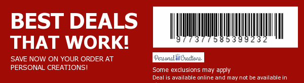 Personal Creations Coupon