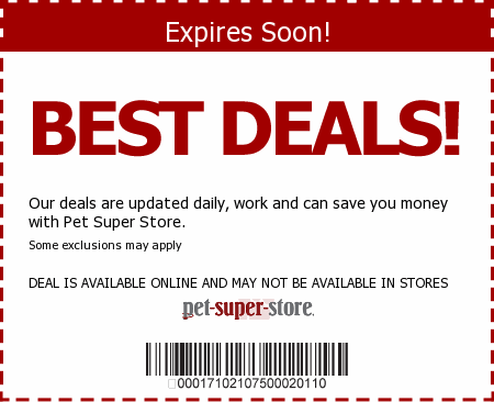 Pet Super Store Promo Code