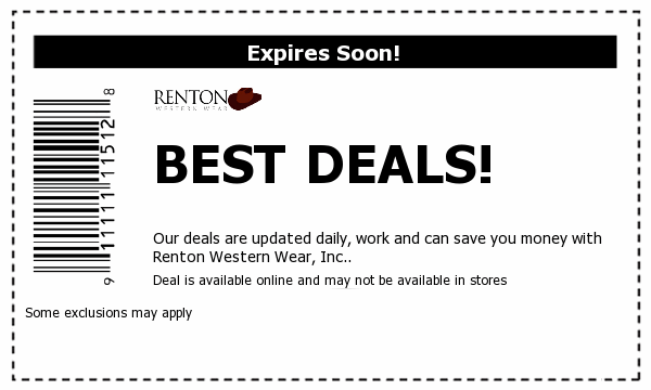 Renton Western Wear Deals