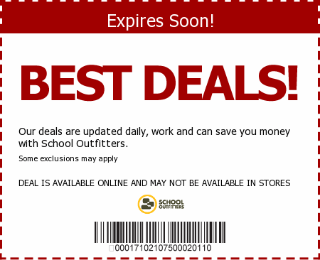 School Outfitters Promo Code