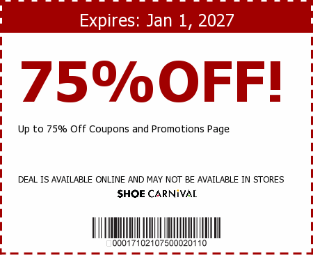 Shoe Carnival Promo Code