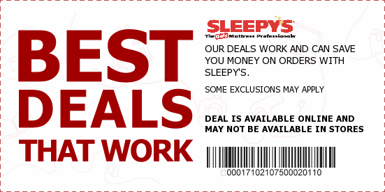 Sleepys Coupons