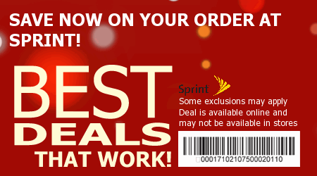 Sprint Coupon Code