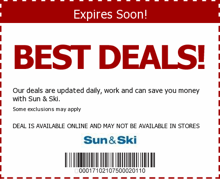 Sun and Ski Promo Code