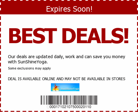 SunShineYoga Promo Code